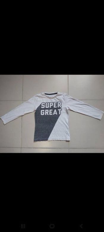 Tshirt manche longue 6 ans