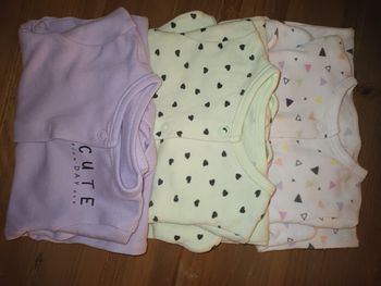 3 pyjamas primak 1 mois fille