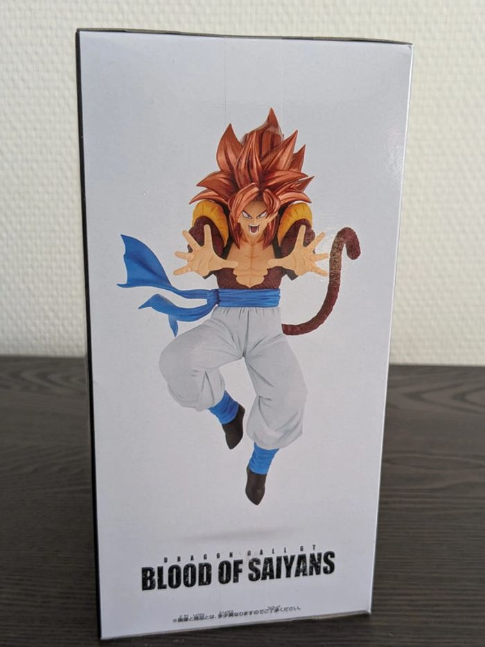 Figurine Dragon Ball Gt - Gogeta Super Saiyan 4 Blood Of Saiyans - Banpresto - photo numéro 4