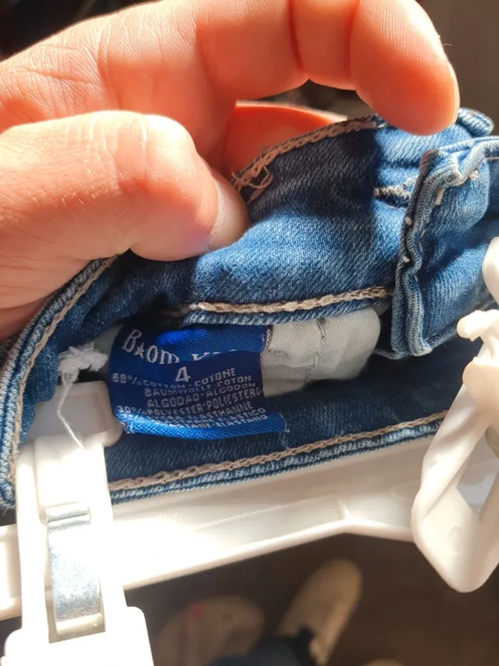 Short en jeans 4ans - photo numéro 4