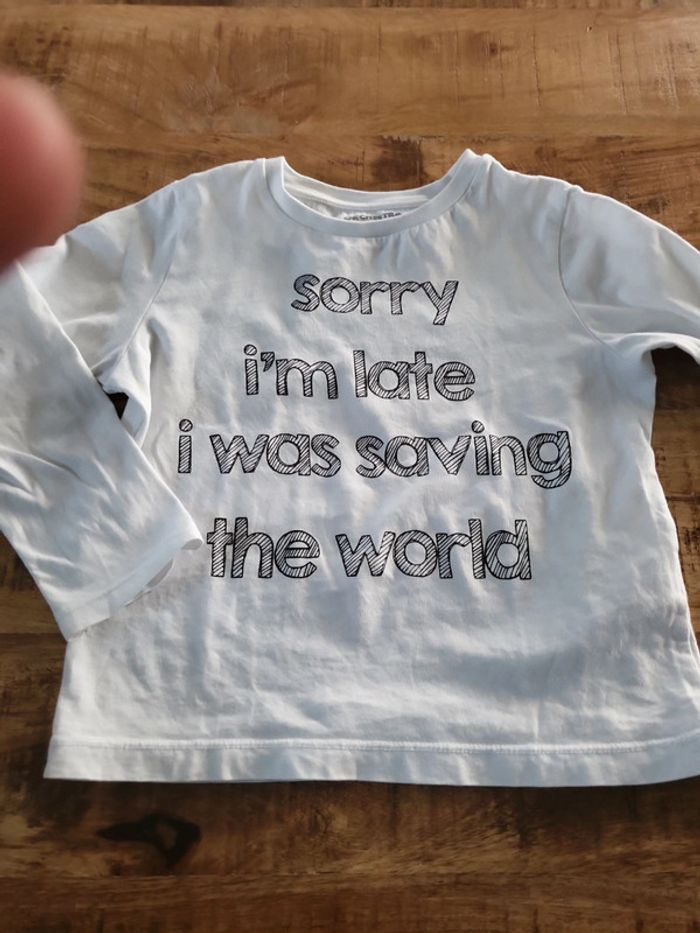 Tee-shirt manches longues 4 ans orchestra - photo numéro 2