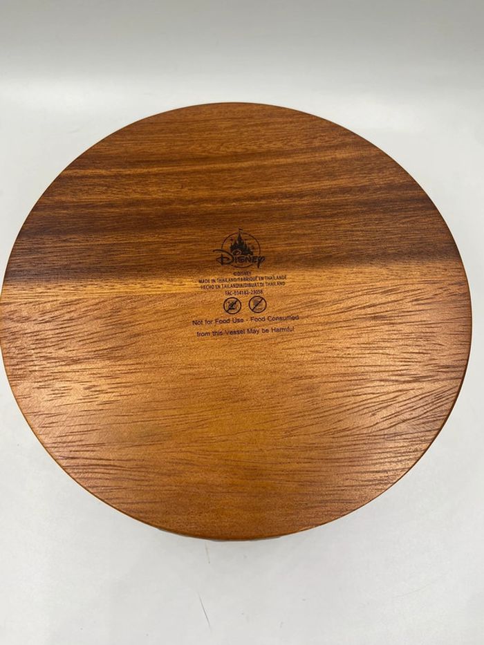 Disney vide poche Mickey mouse / gamelle animaux porcelaine et bois - photo numéro 8