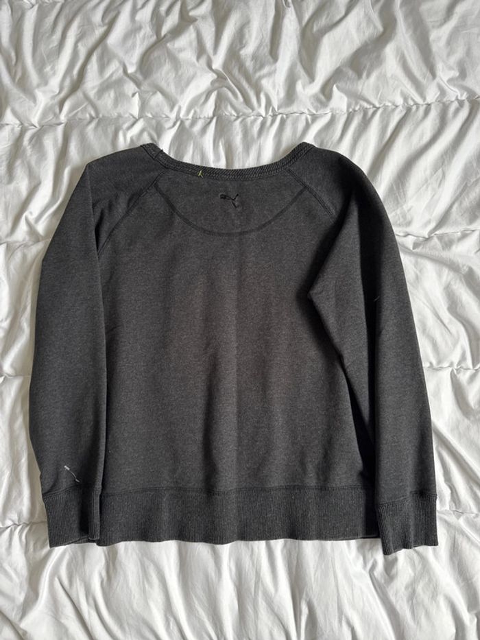 Sweat femme Puma gris anthracite - Taille M - photo numéro 6