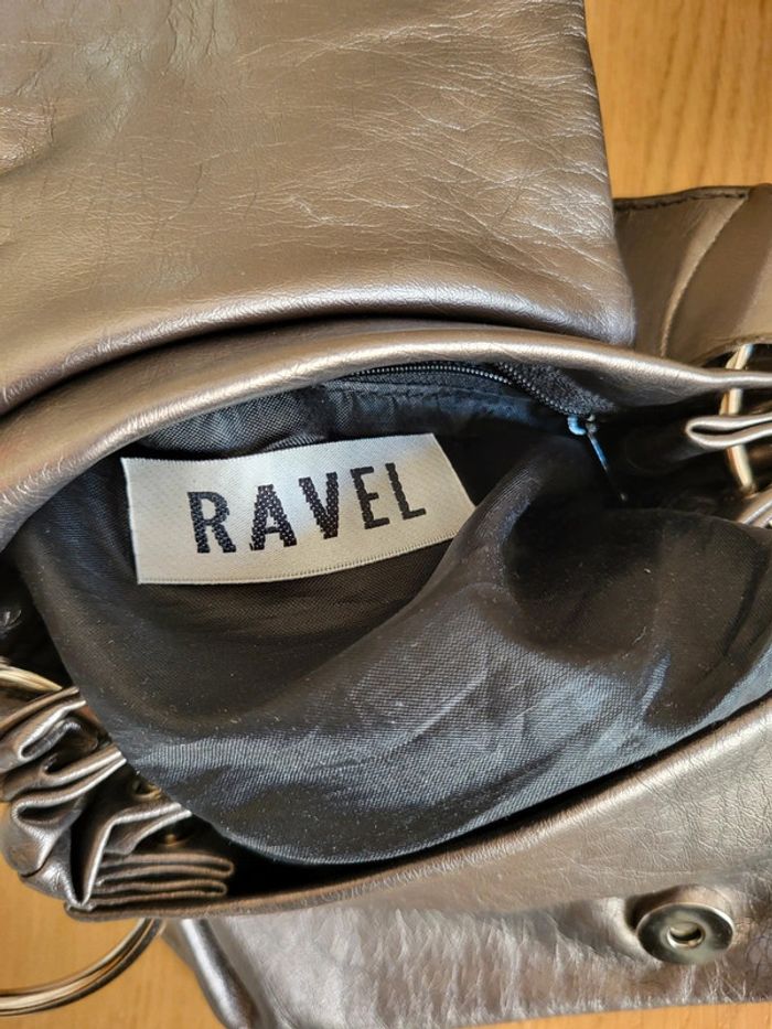 Sac à main Ravel – simili cuir bronze métallisé - photo numéro 10