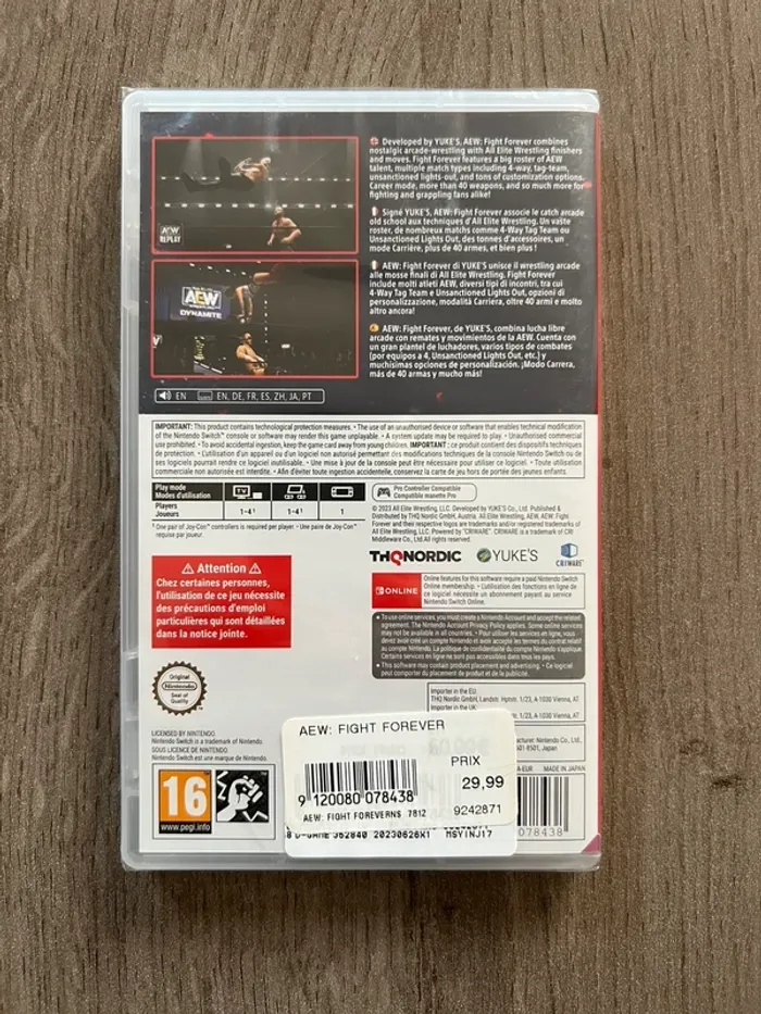 Jeu Neuf Nintendo Switch : Fight Forever - photo numéro 2