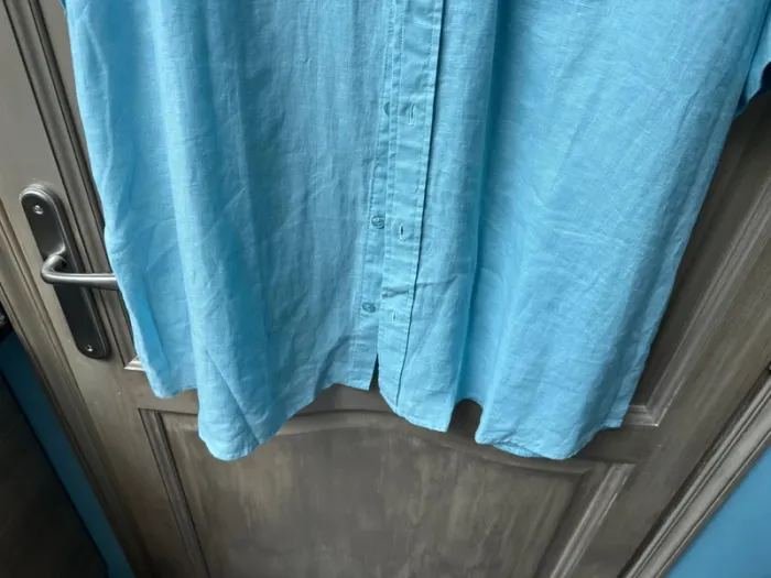 Chemise légère été Taillissime bleu clair - photo numéro 5