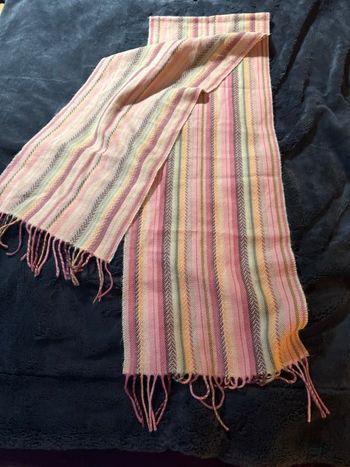 Écharpe multicolore