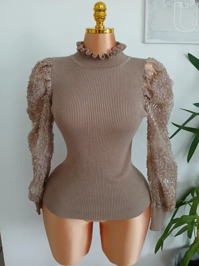 Magnifique pull de Soirée Taille M🌿💝 - photo numéro 10