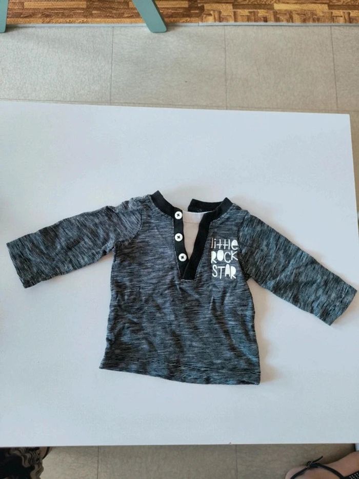 T-shirt manche longue 3 mois