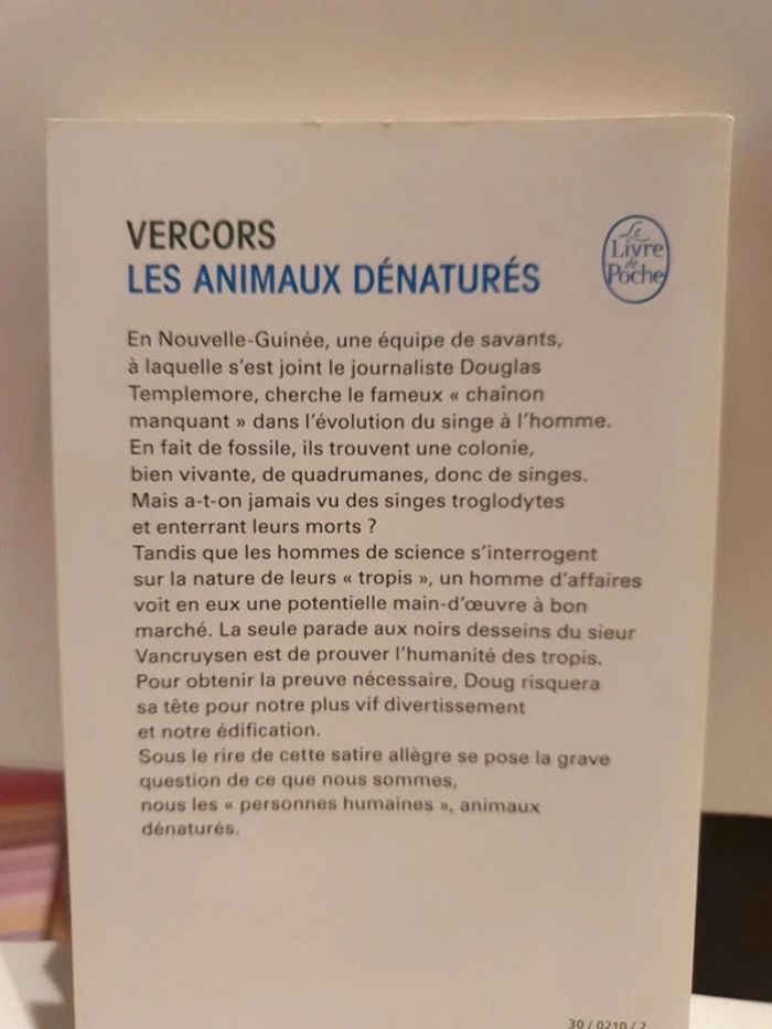 Les animaux dénaturés de Vercors - photo numéro 2