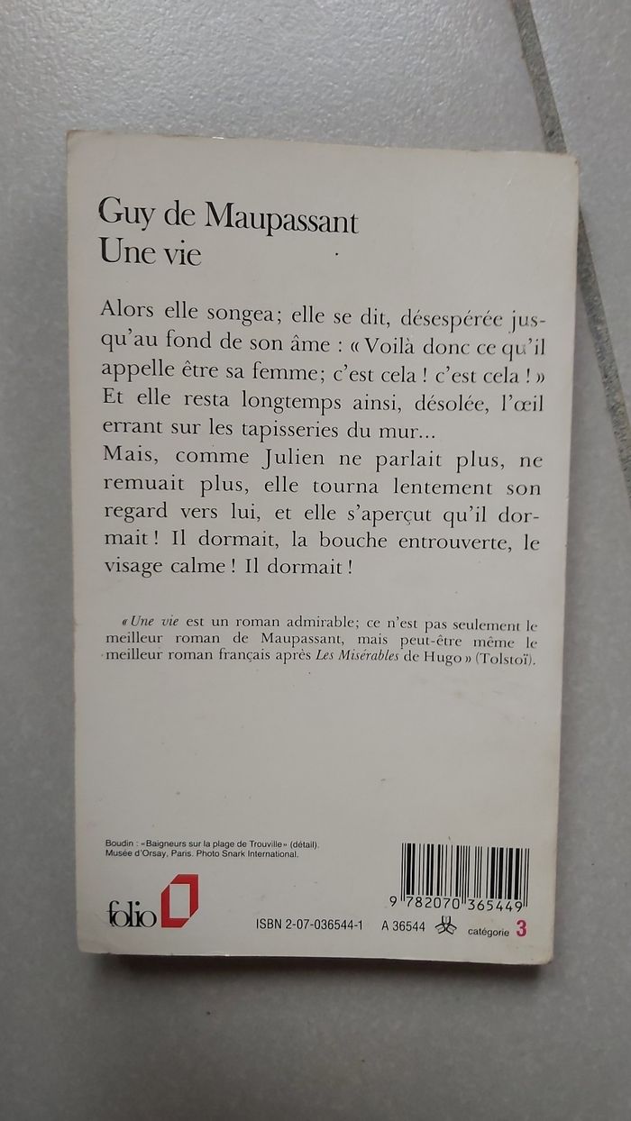 Une vie - photo numéro 3