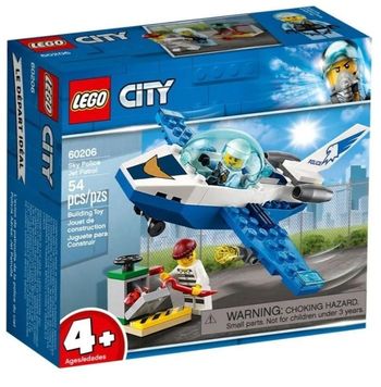 Lego le jet de patrouille de la police