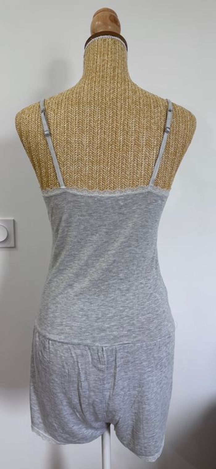 Combinaison-short de nuit - Gris - LH by La Halle - Taille S - photo numéro 4