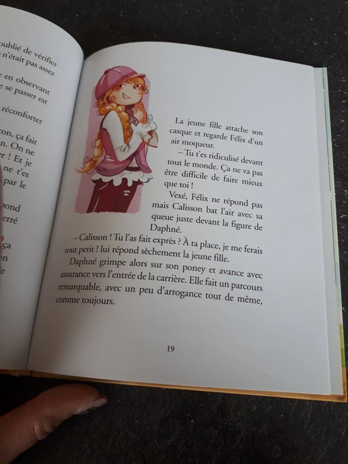 Livre aventures au poney-club, triche au concours - photo numéro 3