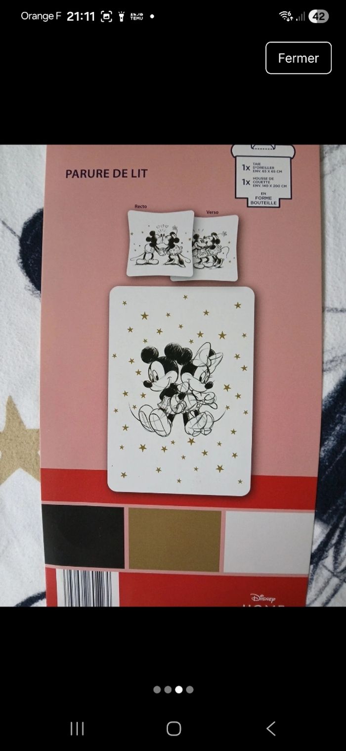 Parure de lit - photo numéro 3