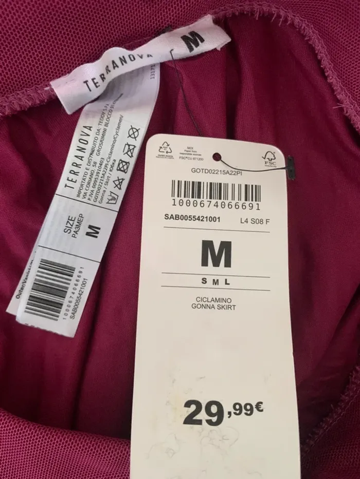 Jupe Terranova longue plissée taille M - photo numéro 7