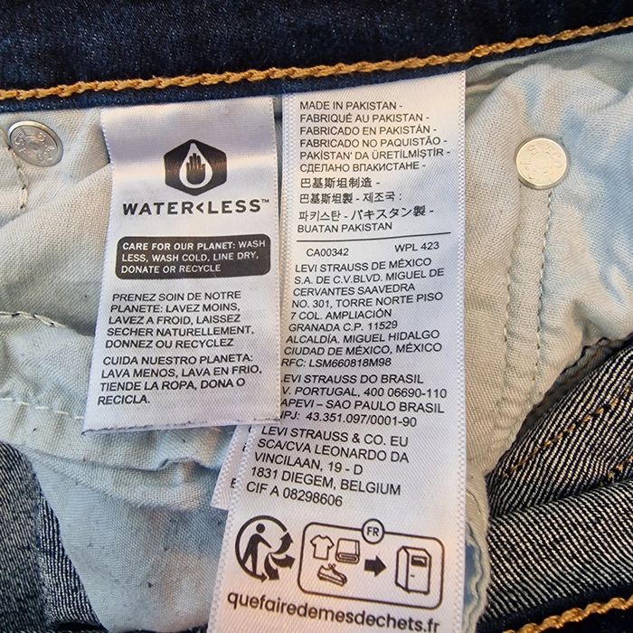 Jeans levi's 721 Skinny 29/28 - photo numéro 13