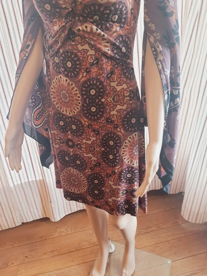 Magnifique Robe Blu in Firenze it M fr XS/S - photo numéro 4