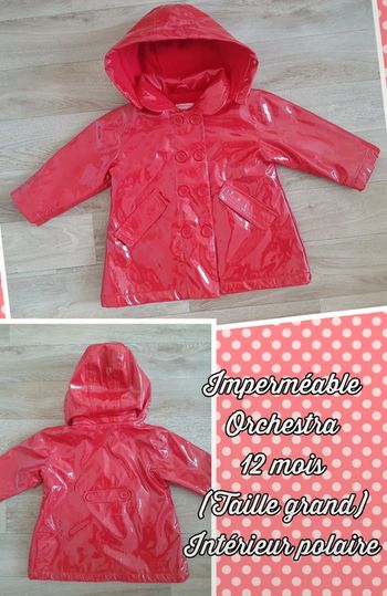 Impermeable orchestra 12 mois