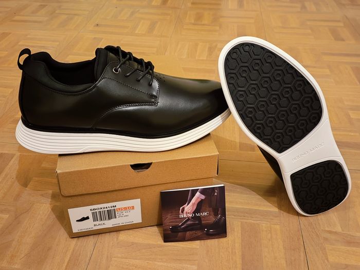 Superbes chaussures habillées élégantes et confortables bruno marc 43,5 neuves - photo numéro 2