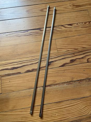 Tringles à rideaux dorée