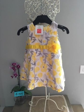 Robe fille 6 mois