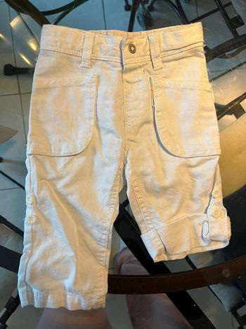 Pantalon blanc 6 mois