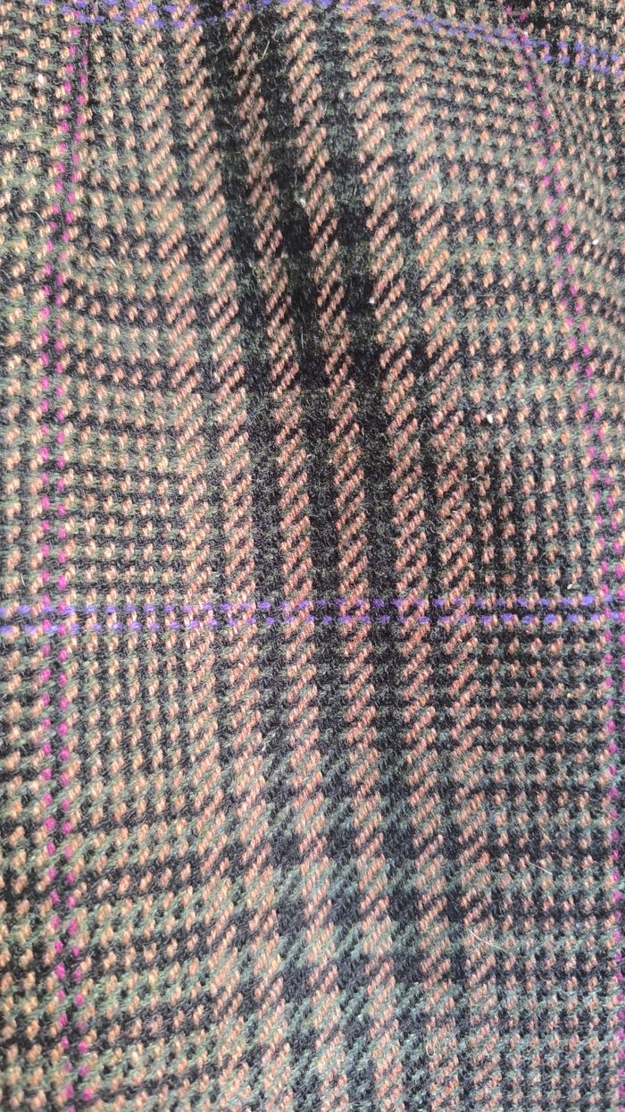 Jupe en laine prince de galle - taille M/38 - photo numéro 2