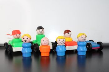 Fisher Price lot figurines vintage