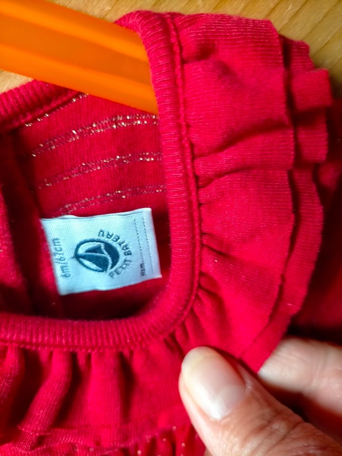 Très belle robe de fête Petit Bateau 6 mois - photo numéro 2