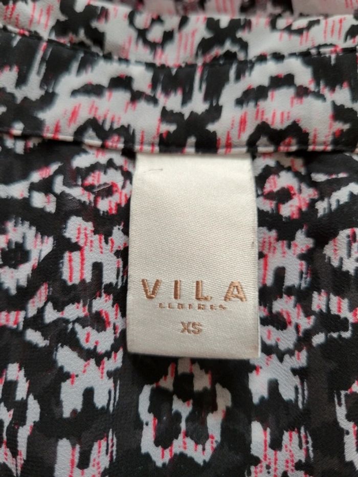 Robe tunique plage Vila Clothes
taille XS 34 chemisier rose noir - photo numéro 6