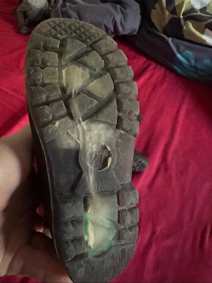 Bottes lumineuses enfant taille 27 - photo numéro 3