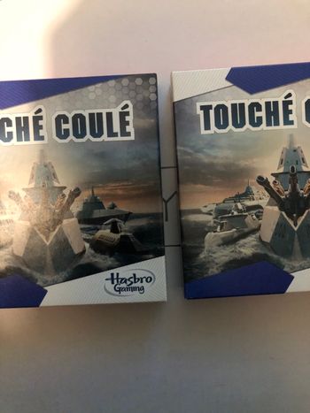 Lot 2 jeux Mac Donalds Touché Coulé