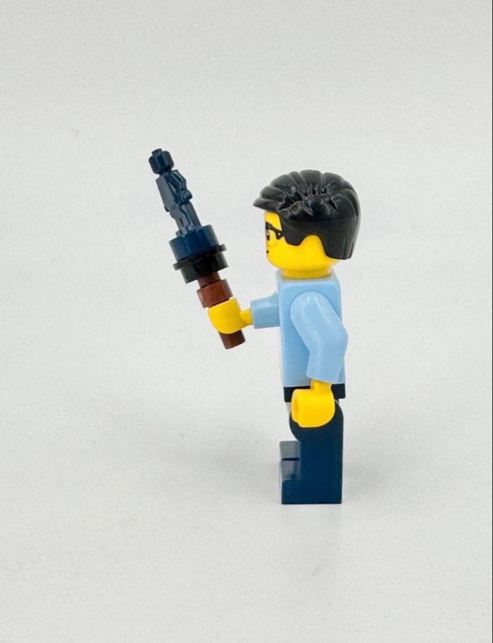 Lego Figurines Nouvel An Chinois : Marionnettiste d’Ombres Chinoises (visage double expression) - NEUF - photo numéro 4