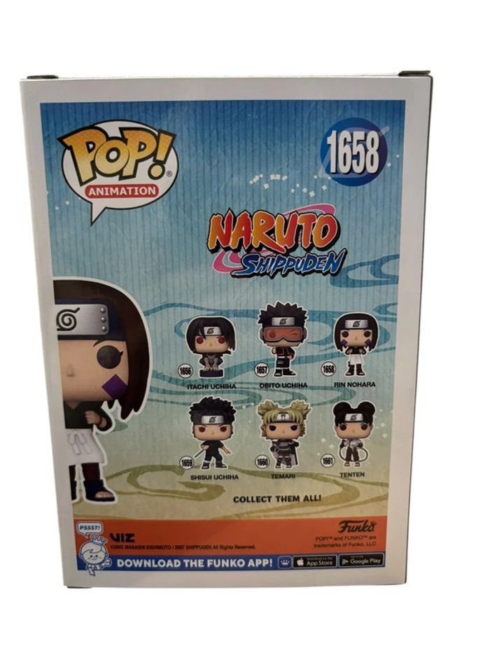 Figurine Funko Pop Naruto Shippuden Rin Nohara numéro 1658 neuf - photo numéro 2
