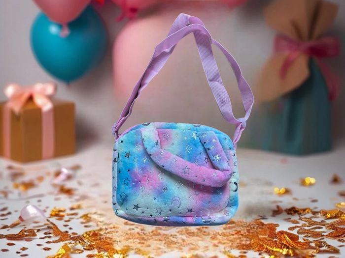 Sac bandoulière licorne multicolore - photo numéro 3