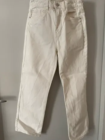 Pantalon jean jambes larges
