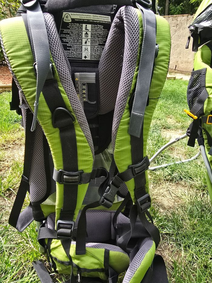 Porte bébé randonnée deuter kid comfort 1 - photo numéro 8