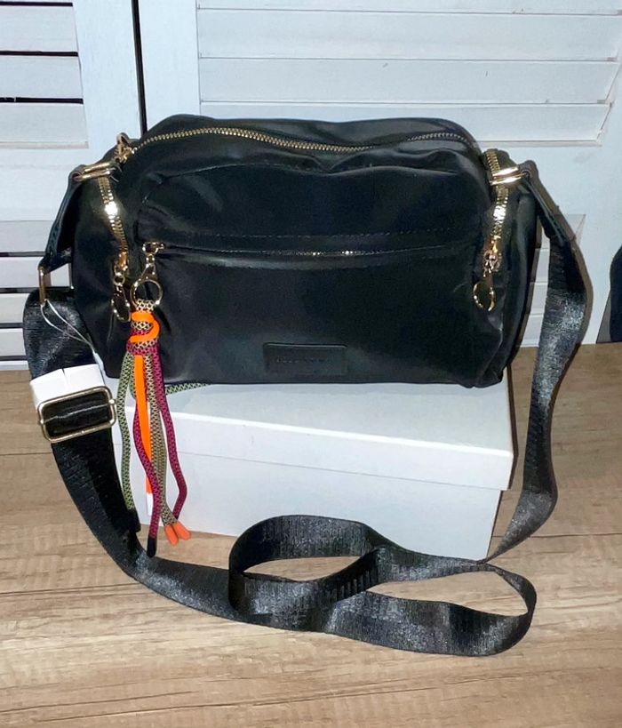 Sac a bandoulière noir Bellisima - photo numéro 3