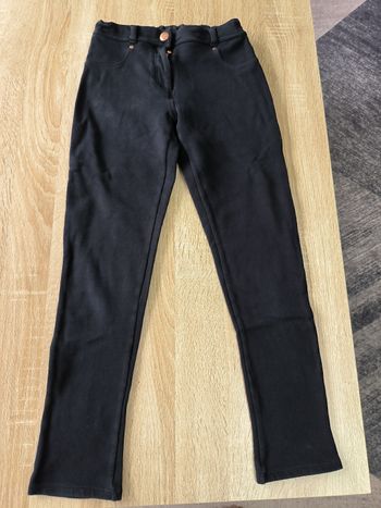 Legging fille taille 10 ans marque Orchestra couleur noire