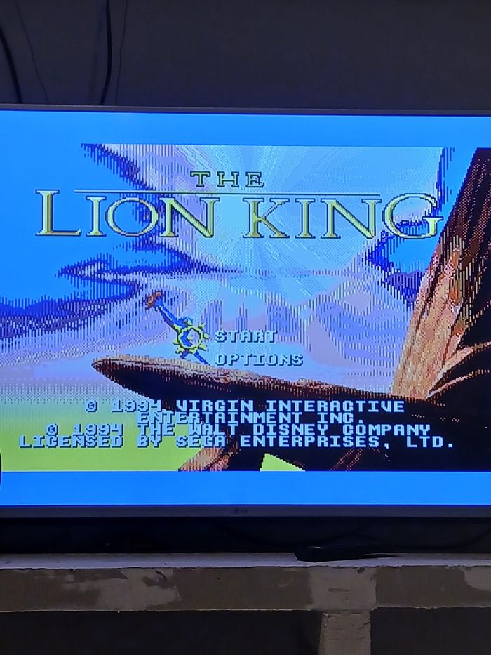 Le roi lion megadrive - photo numéro 4