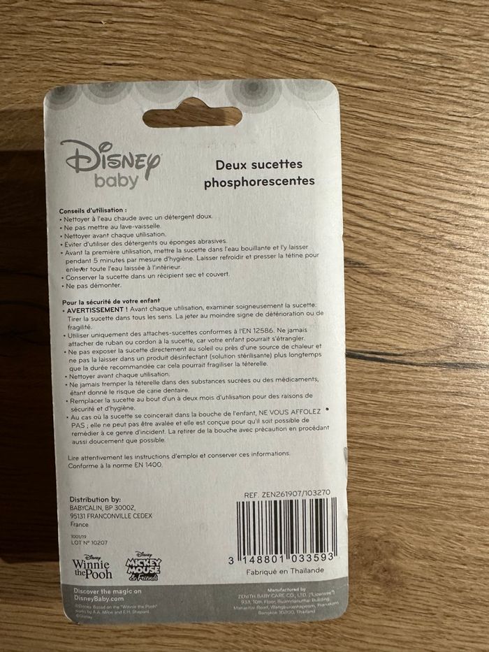 Tétines Disney 12/18 mois - photo numéro 2