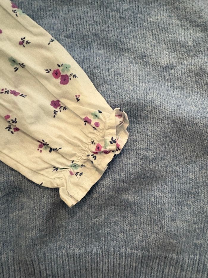 Pull effet 2 en 1 fin 7-8 ans - photo numéro 3