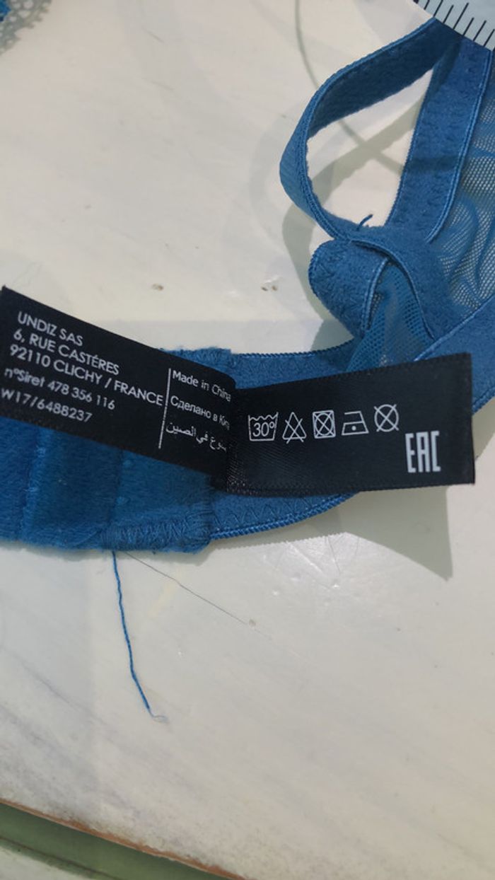 Soutien-gorge Undiz Bleu 90 B - photo numéro 17