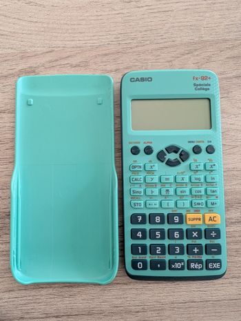 Calculatrice casio fx-92+ spéciale collège vert