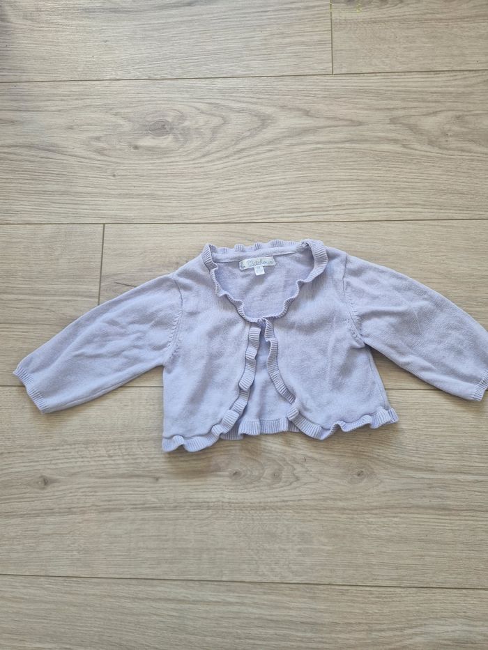 Gilet bébé fille Kitchoun 6 mois