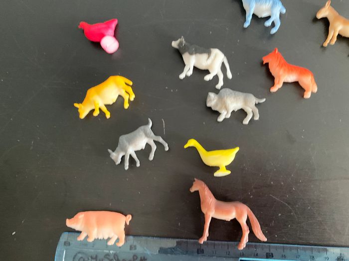 Figurines Animaux de la ferme - en plastique - photo numéro 5