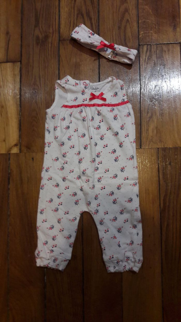 Combinaison légère fille 3 mois