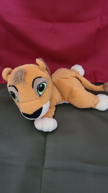 Peluche lion Kovu DISNEY Mattel Le Roi Lion fils de Scar Vintage