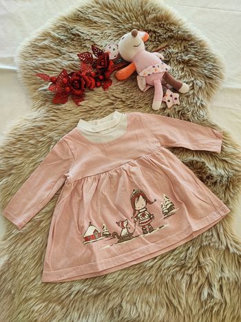 Robe sous pull rose clair 6 mois
